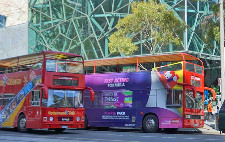 Melbourne City Sightseeing Leyland Olympian 8514AO & Leyland Titan 9350AO